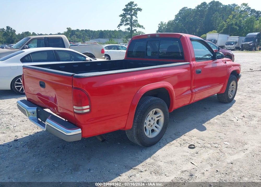 2002 DODGE DAKOTA SPORT VIN: 1B7FL36X42S651372