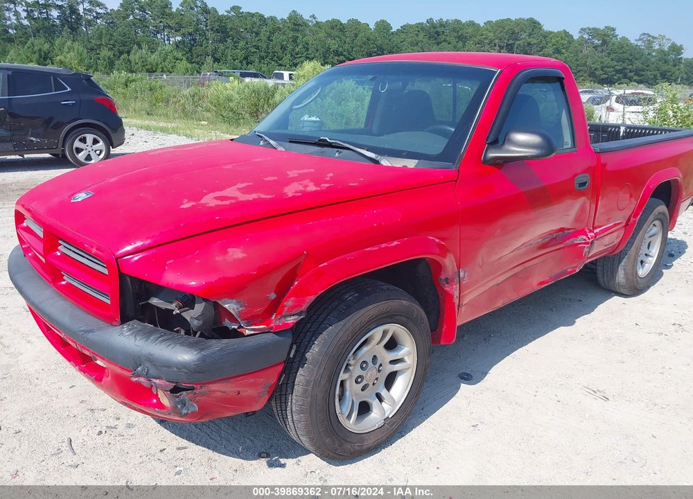 2002 DODGE DAKOTA SPORT VIN: 1B7FL36X42S651372