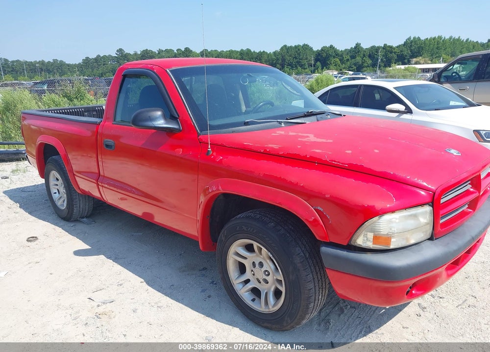 2002 DODGE DAKOTA SPORT VIN: 1B7FL36X42S651372