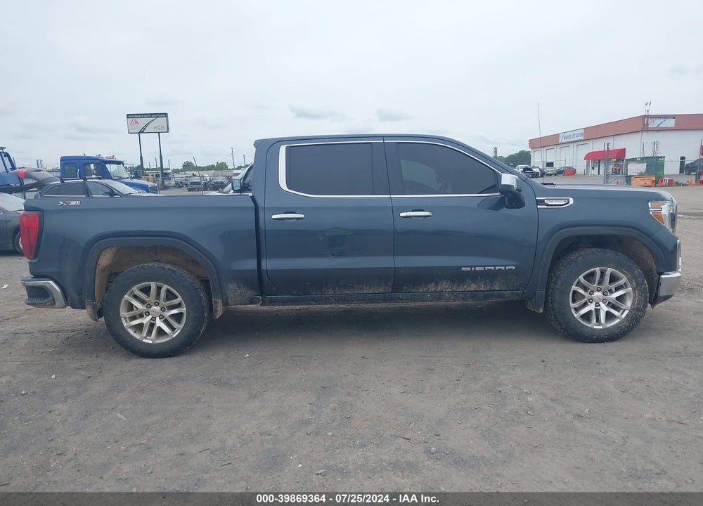 2021 GMC SIERRA 1500 4WD SHORT BOX SLT VIN: 3GTU9DED0MG156471