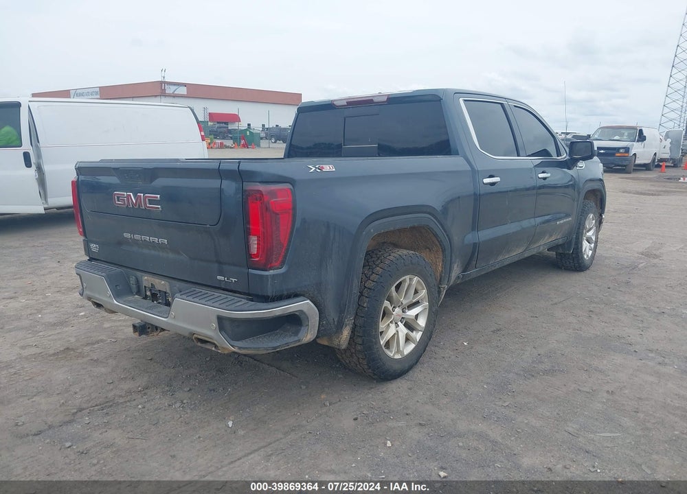 2021 GMC SIERRA 1500 4WD SHORT BOX SLT VIN: 3GTU9DED0MG156471
