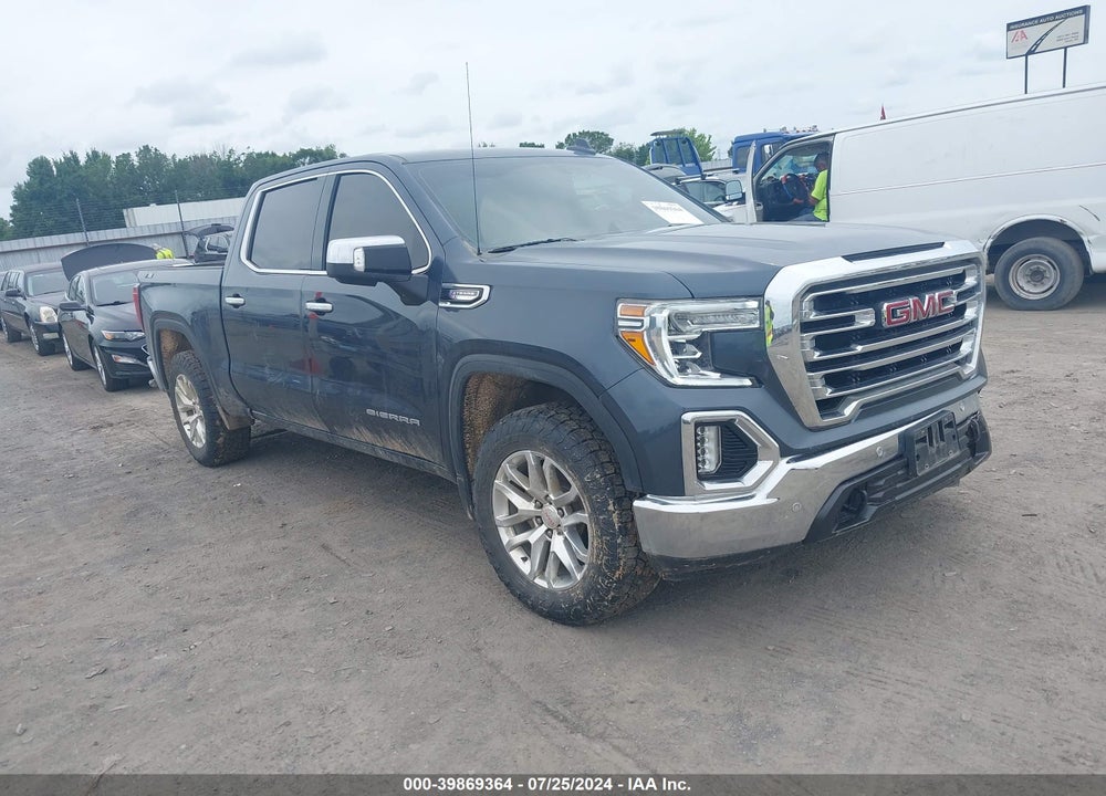 2021 GMC SIERRA 1500 4WD SHORT BOX SLT VIN: 3GTU9DED0MG156471