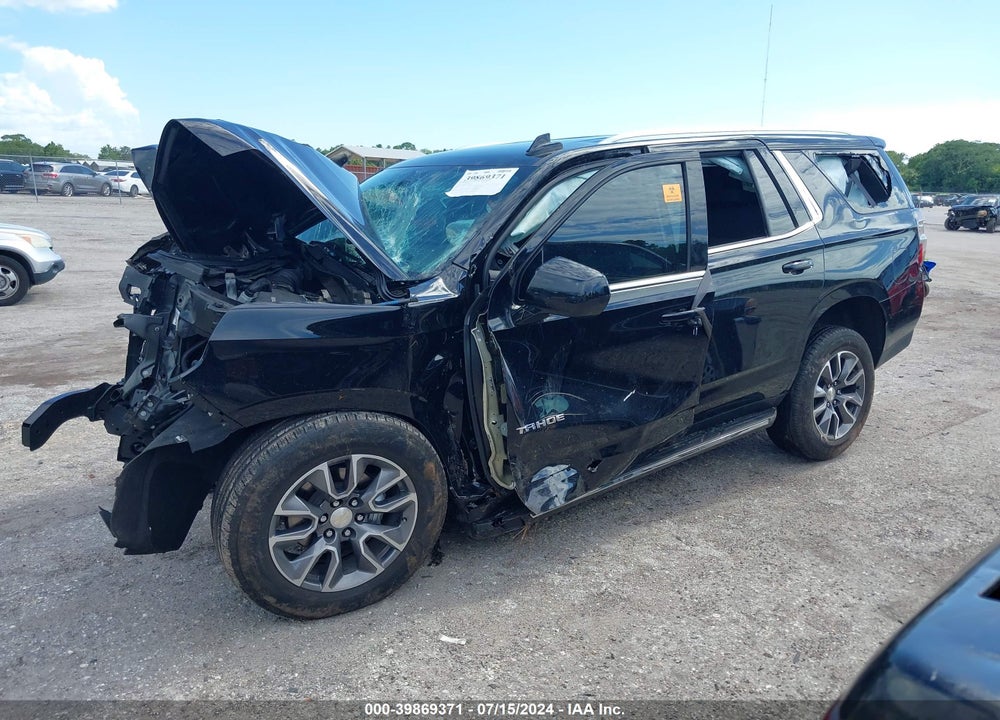 2022 CHEVROLET TAHOE 2WD LS VIN: 1GNSCMKD7NR351425