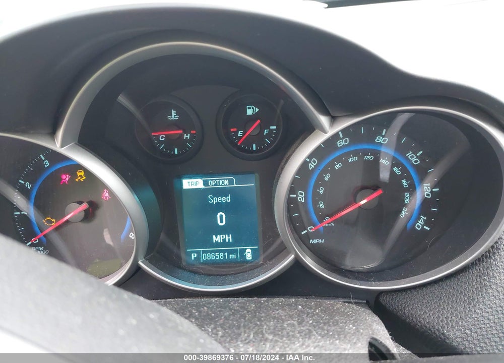 2015 CHEVROLET CRUZE 1LT AUTO VIN: 1G1PC5SB6F7293994