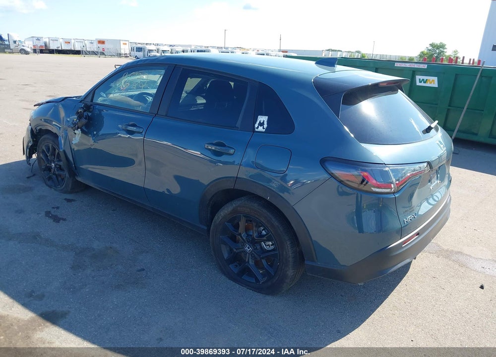 2024 HONDA HR-V AWD SPORT/AWD SPORT W/O BSI VIN: 3CZRZ2H59RM730065