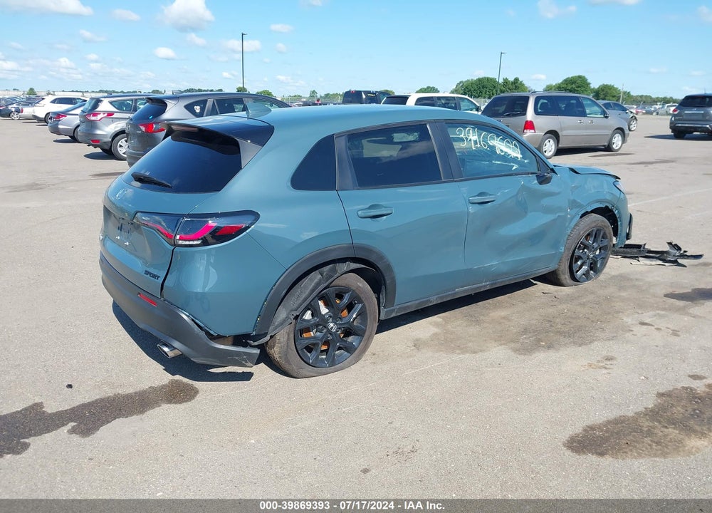 2024 HONDA HR-V AWD SPORT/AWD SPORT W/O BSI VIN: 3CZRZ2H59RM730065