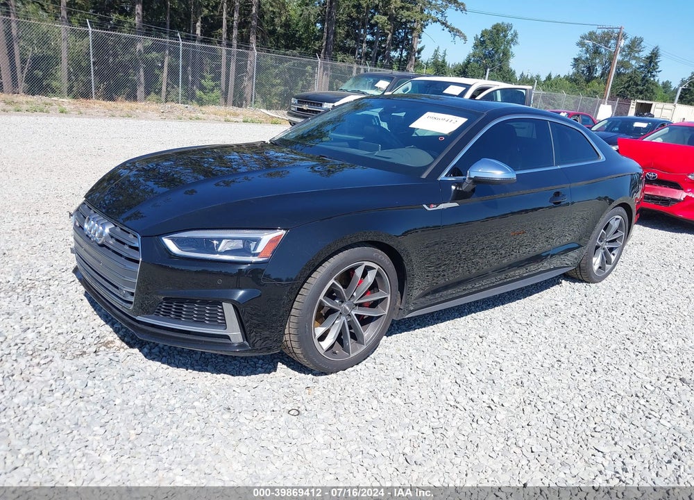 2018 AUDI S5 3.0T PREMIUM PLUS VIN: WAUR4AF51JA012395