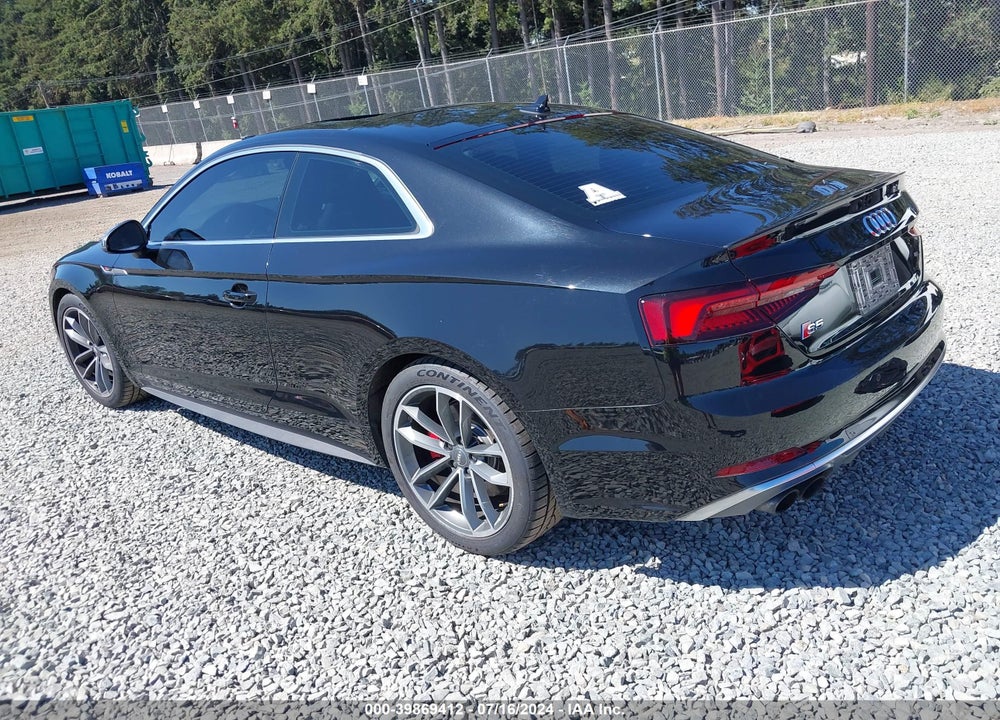 2018 AUDI S5 3.0T PREMIUM PLUS VIN: WAUR4AF51JA012395