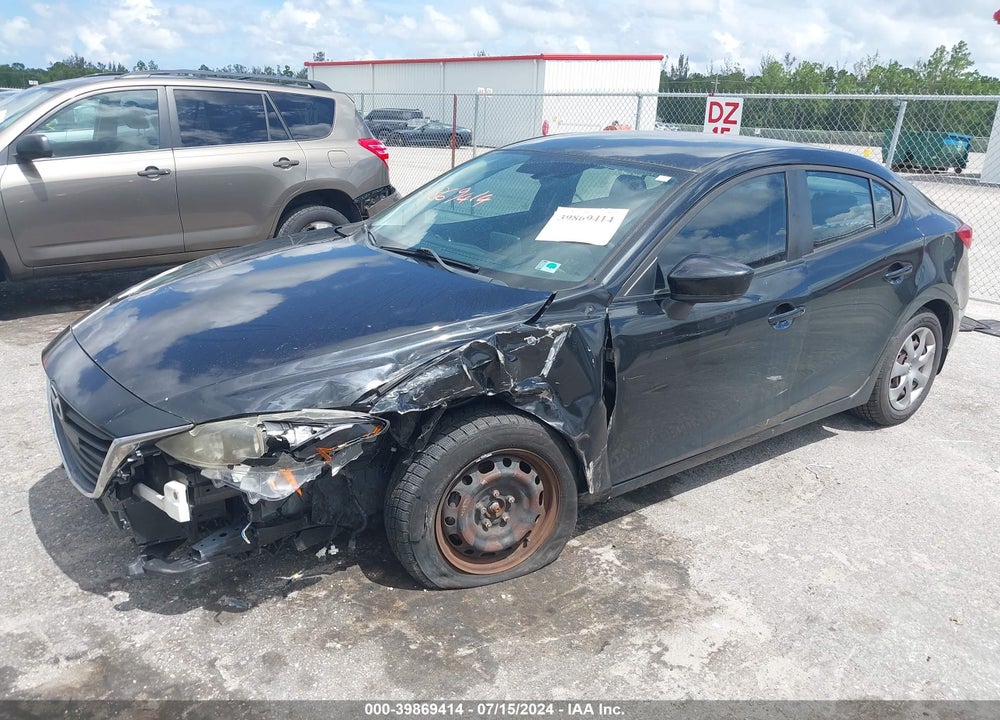 2016 MAZDA 3 I SPORT VIN: JM1BM1T72G1301045