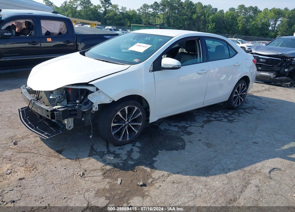 2017 TOYOTA COROLLA SE VIN: 5YFBURHE5HP649540