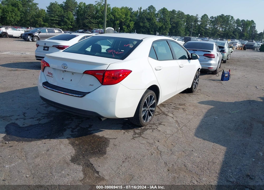 2017 TOYOTA COROLLA SE VIN: 5YFBURHE5HP649540