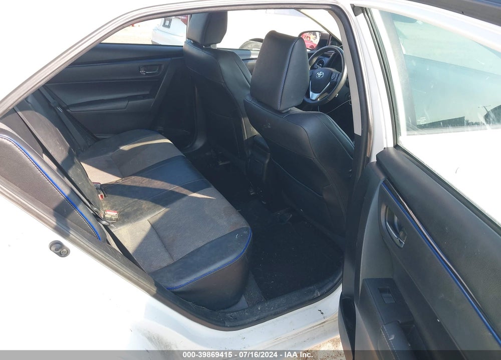 2017 TOYOTA COROLLA SE VIN: 5YFBURHE5HP649540
