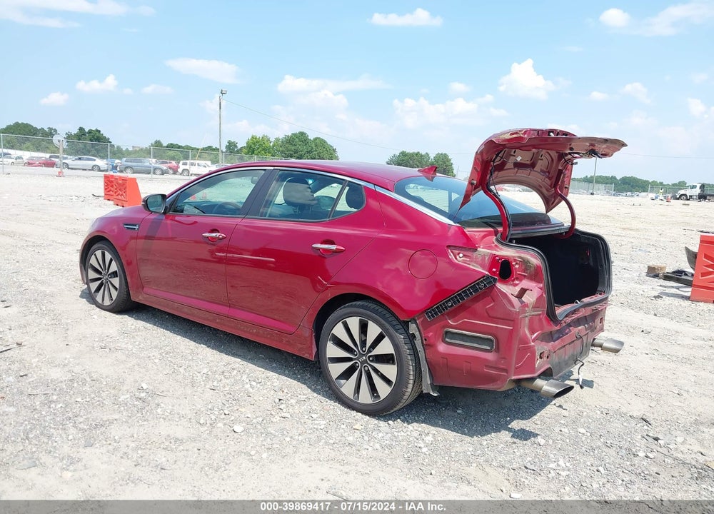 2013 KIA OPTIMA SX VIN: 5XXGR4A68DG154362
