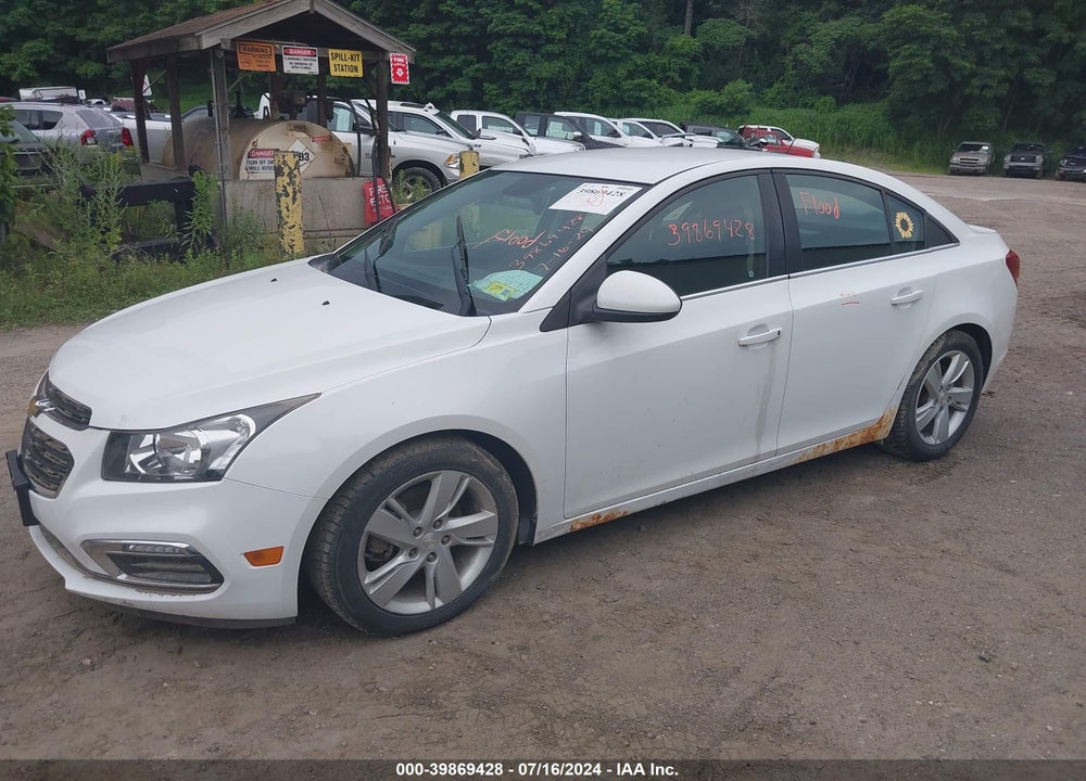 2015 CHEVROLET CRUZE DIESEL VIN: 1G1P75SZXF7274804