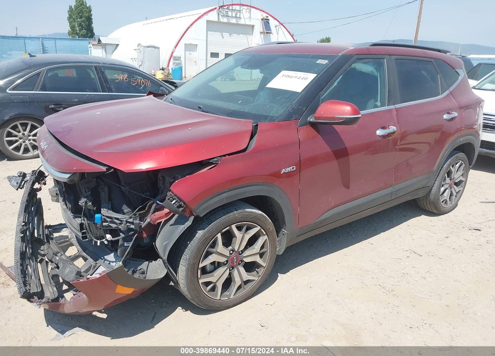 2022 KIA SELTOS SX TURBO VIN: KNDETCA20N7254515