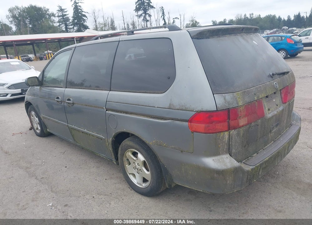 2001 HONDA ODYSSEY EX VIN: 2HKRL18681H576341