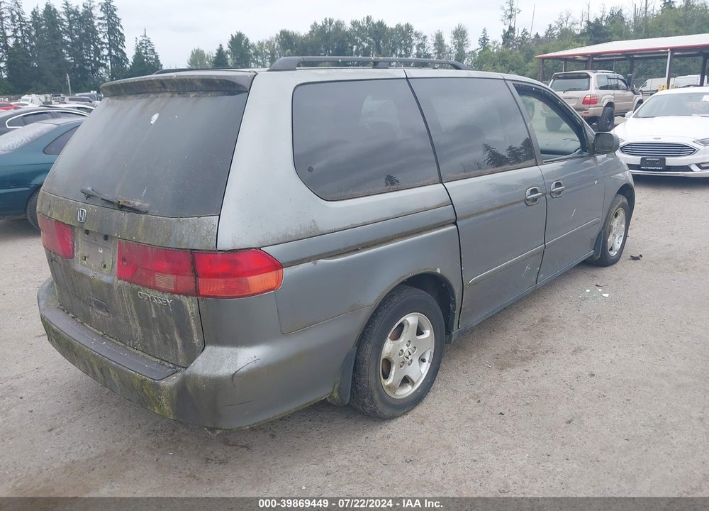 2001 HONDA ODYSSEY EX VIN: 2HKRL18681H576341