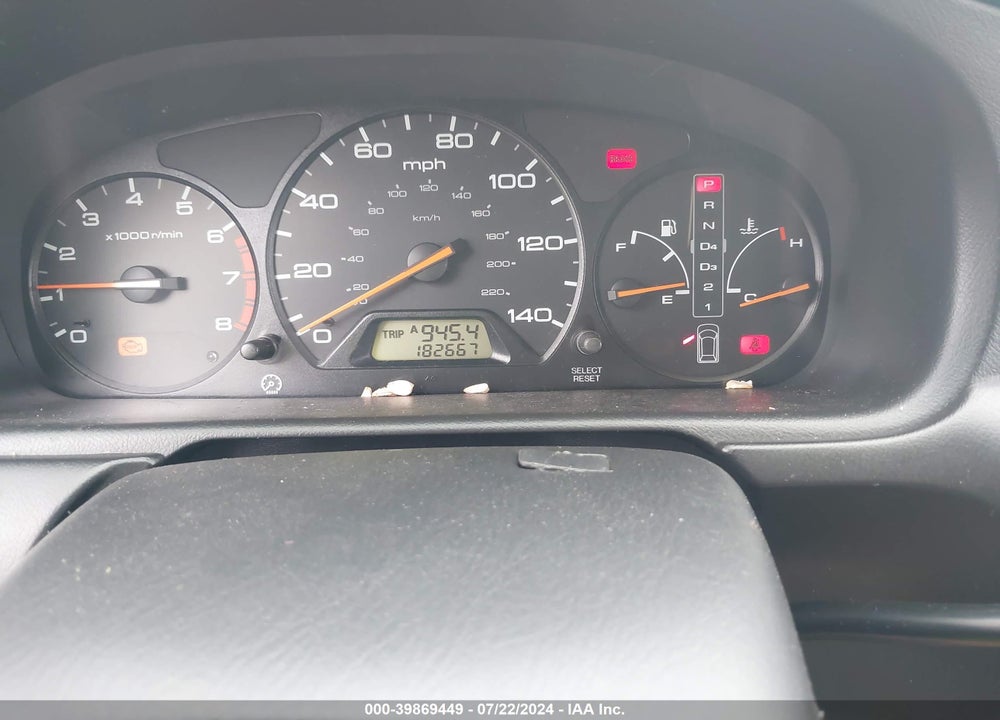 2001 HONDA ODYSSEY EX VIN: 2HKRL18681H576341