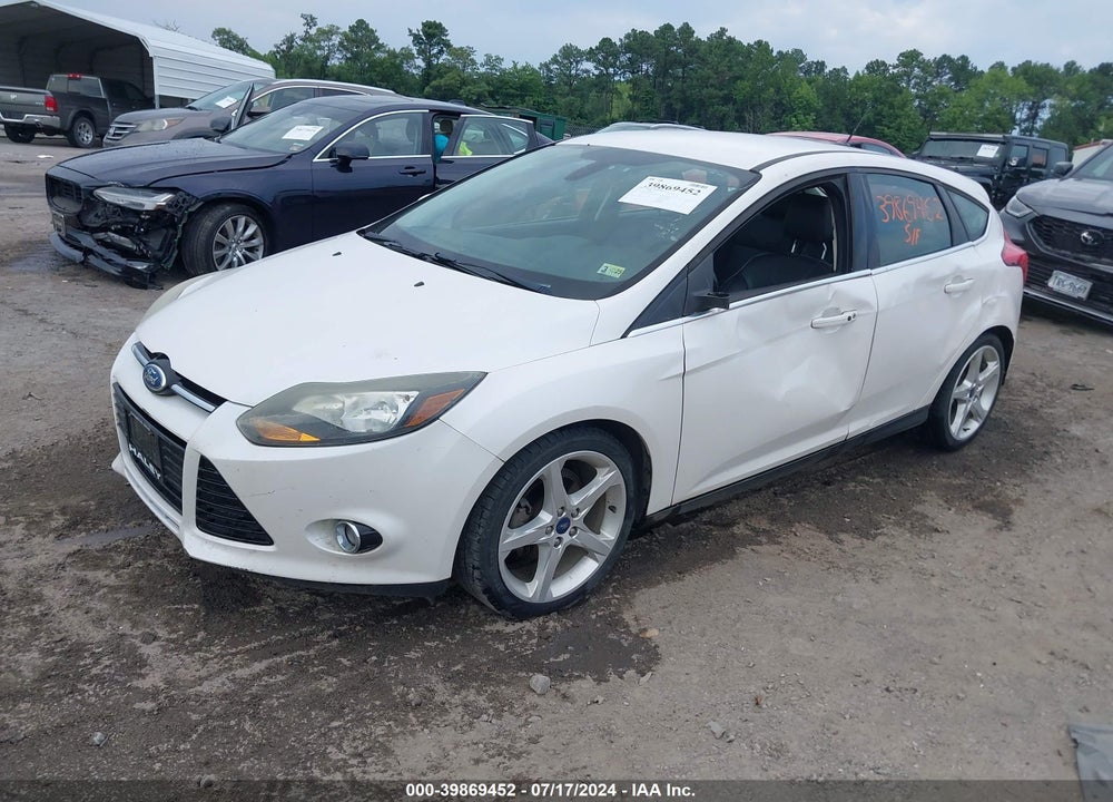 2012 FORD FOCUS TITANIUM VIN: 1FAHP3N21CL333875