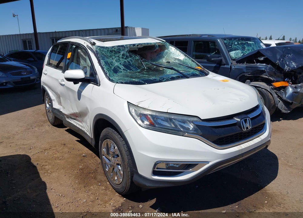 2015 HONDA CR-V EX-L VIN: 5J6RM4H79FL101057