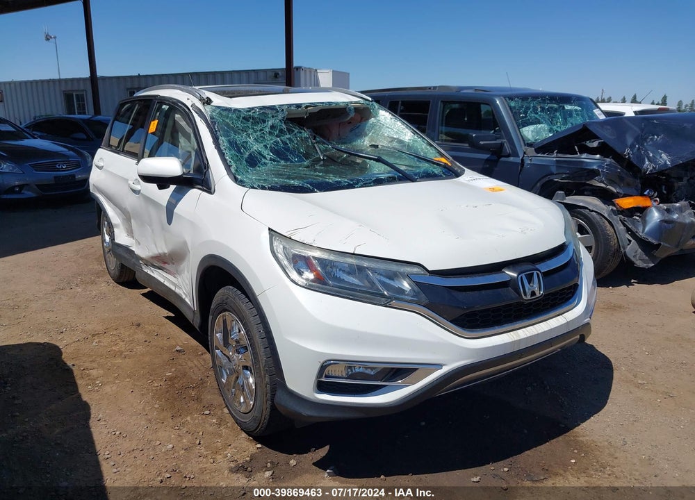2015 HONDA CR-V EX-L VIN: 5J6RM4H79FL101057