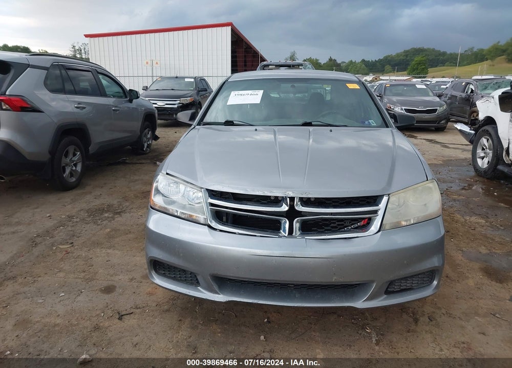 2013 DODGE AVENGER SE VIN: 1C3CDZAB1DN535311