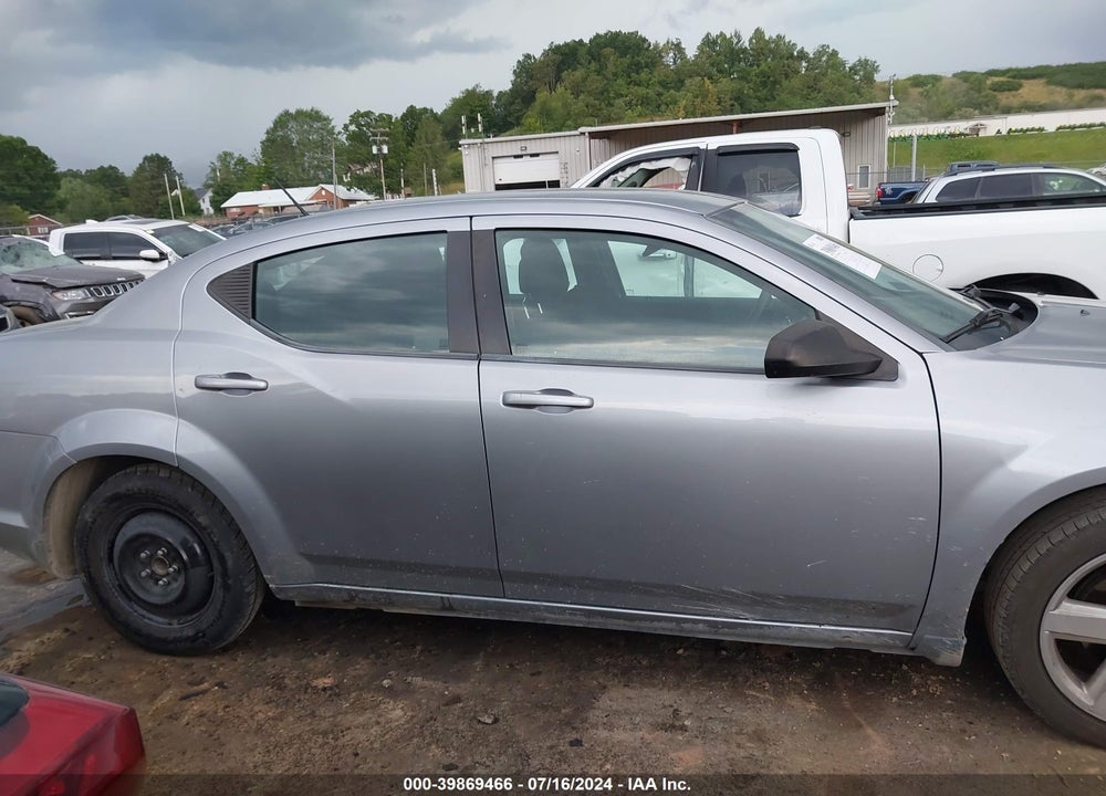 2013 DODGE AVENGER SE VIN: 1C3CDZAB1DN535311