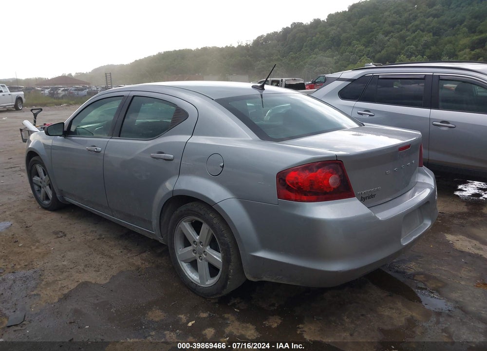 2013 DODGE AVENGER SE VIN: 1C3CDZAB1DN535311