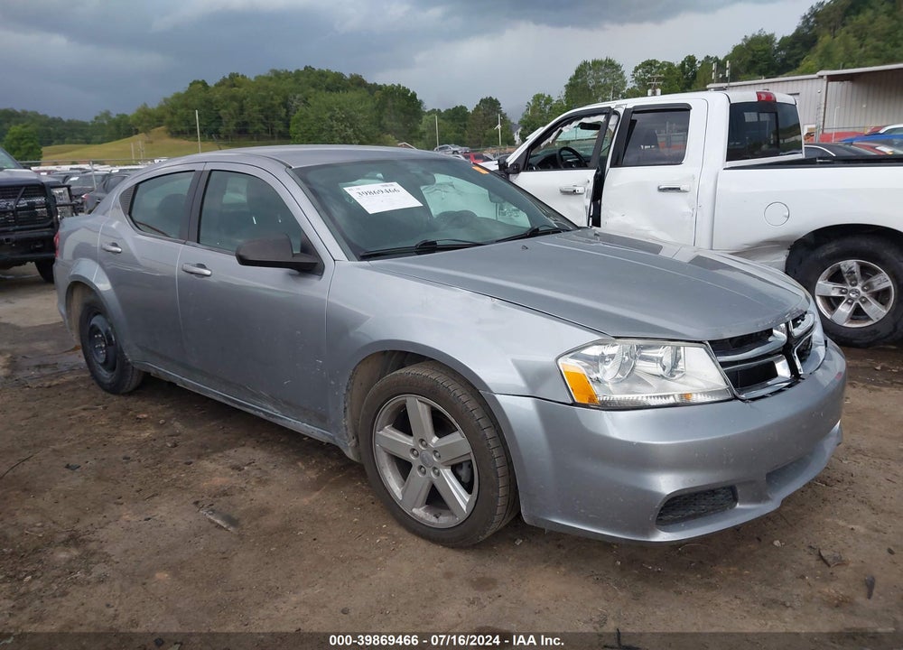 2013 DODGE AVENGER SE VIN: 1C3CDZAB1DN535311