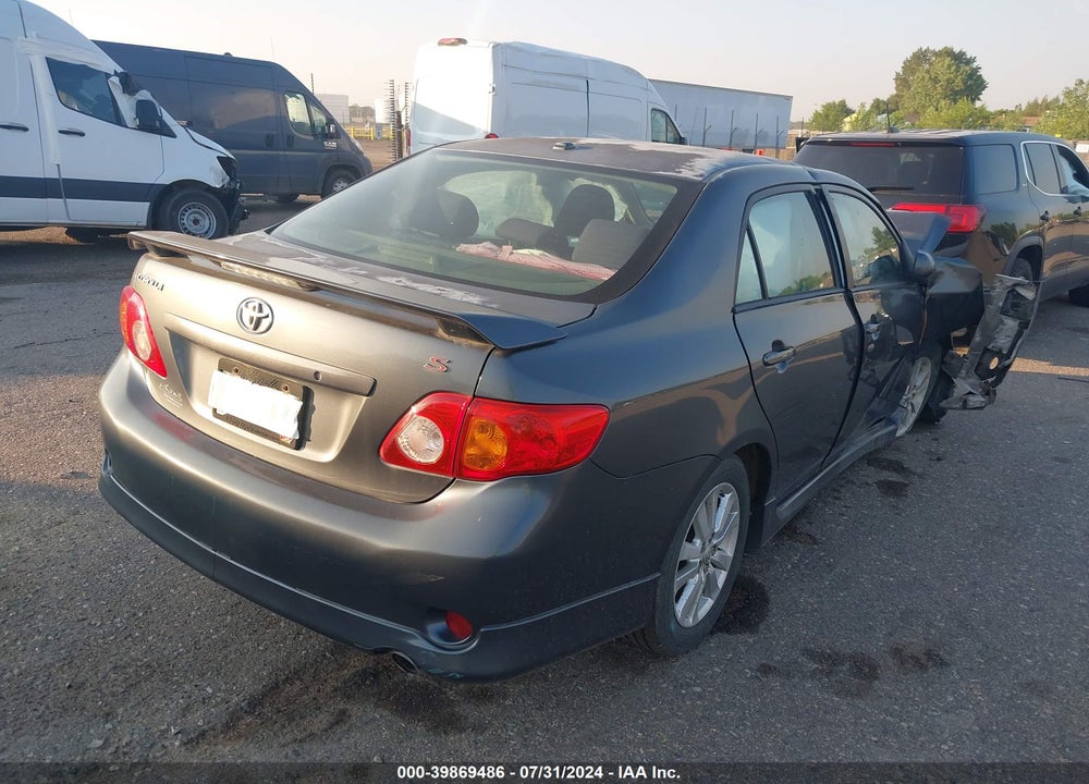 2010 TOYOTA COROLLA S VIN: 2T1BU4EE8AC502528