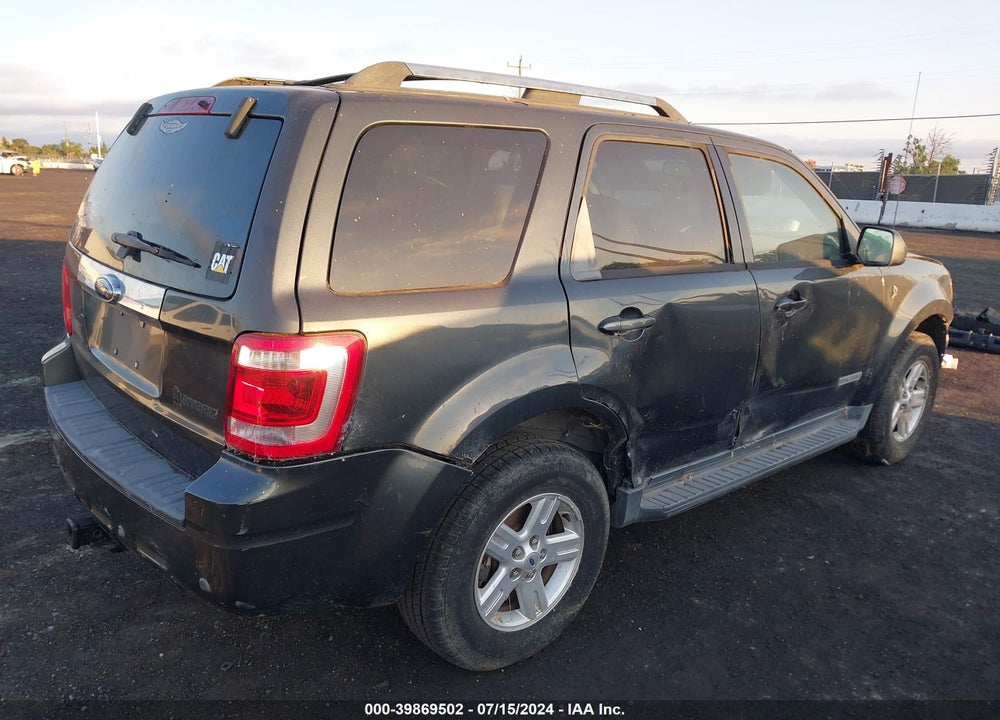 2008 FORD ESCAPE HYBRID VIN: 1FMCU49H58KC39718