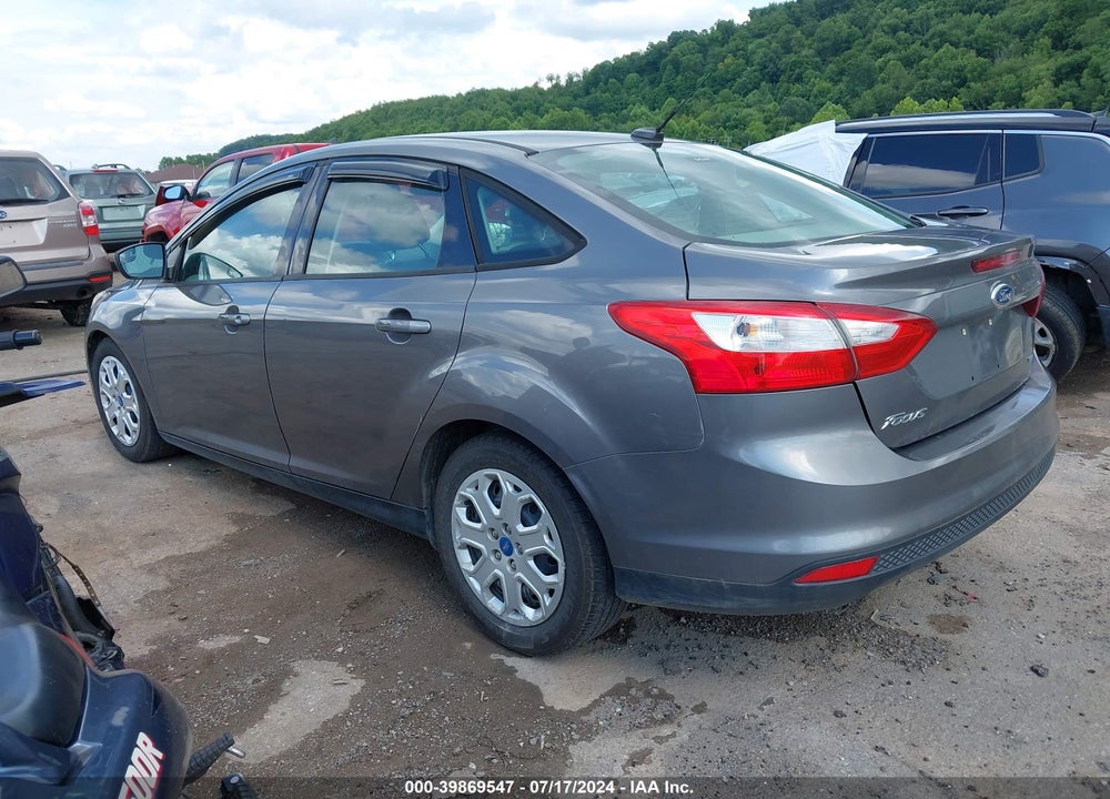 2012 FORD FOCUS VIN: 1FAHP3F26CL193644