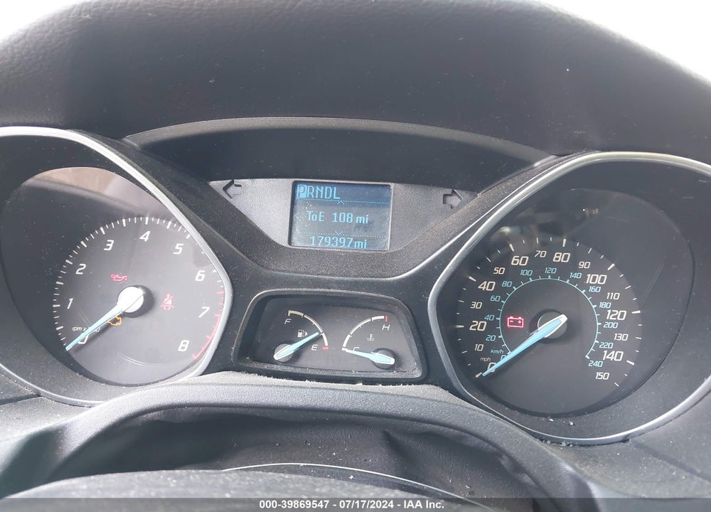 2012 FORD FOCUS VIN: 1FAHP3F26CL193644