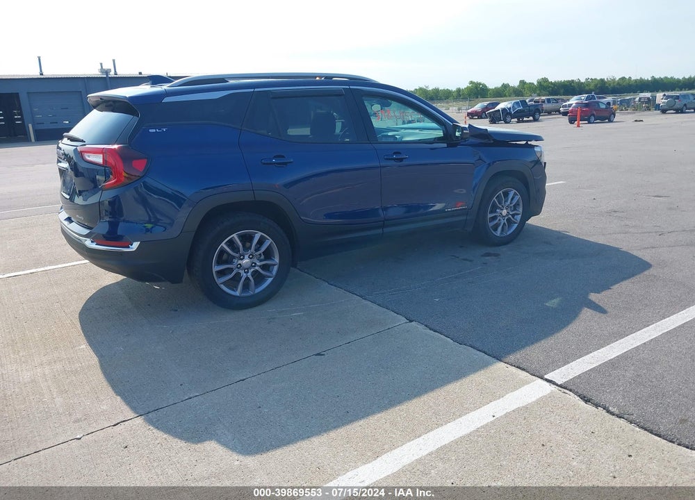 2022 GMC TERRAIN AWD SLT VIN: 3GKALVEV0NL253542