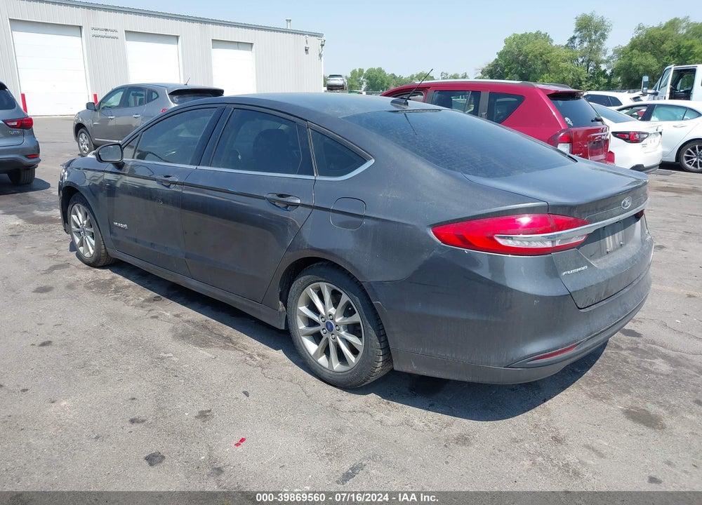 2017 FORD FUSION HYBRID SE VIN: 3FA6P0LU9HR286209