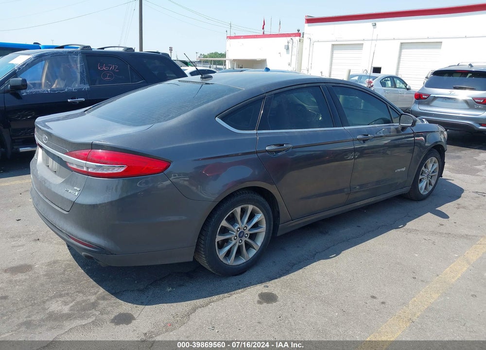 2017 FORD FUSION HYBRID SE VIN: 3FA6P0LU9HR286209