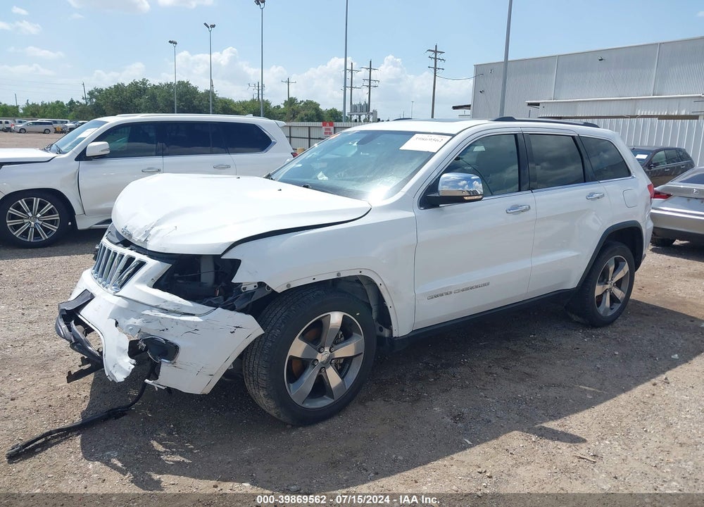 2015 JEEP GRAND CHEROKEE LIMITED VIN: 1C4RJFBG4FC152095