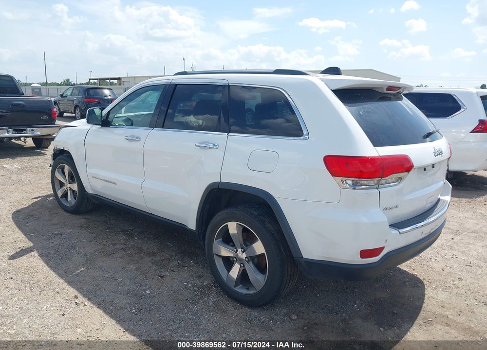 2015 JEEP GRAND CHEROKEE LIMITED VIN: 1C4RJFBG4FC152095