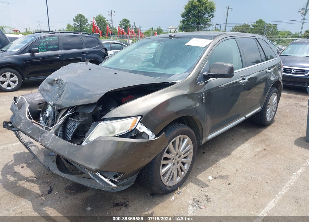 2011 LINCOLN MKX VIN: 2LMDJ8JK2BBJ09851