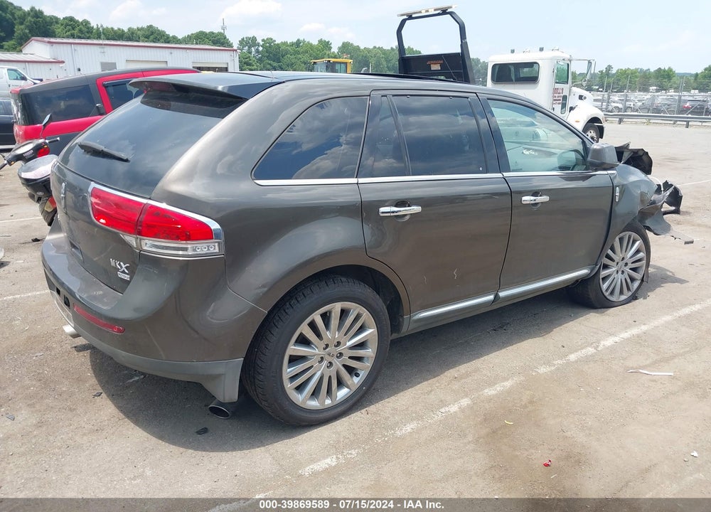 2011 LINCOLN MKX VIN: 2LMDJ8JK2BBJ09851