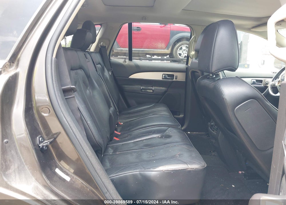 2011 LINCOLN MKX VIN: 2LMDJ8JK2BBJ09851