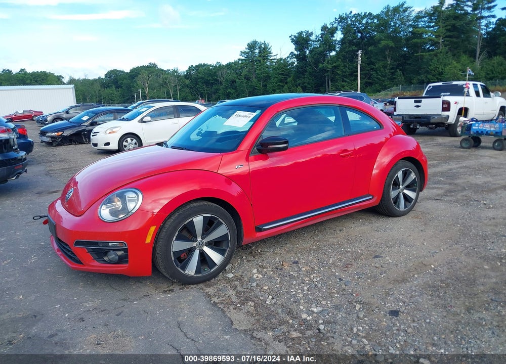 2014 VOLKSWAGEN BEETLE 2.0T R-LINE VIN: 3VW4T7ATXEM617577