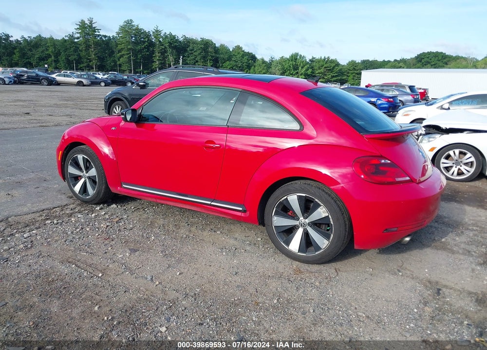 2014 VOLKSWAGEN BEETLE 2.0T R-LINE VIN: 3VW4T7ATXEM617577