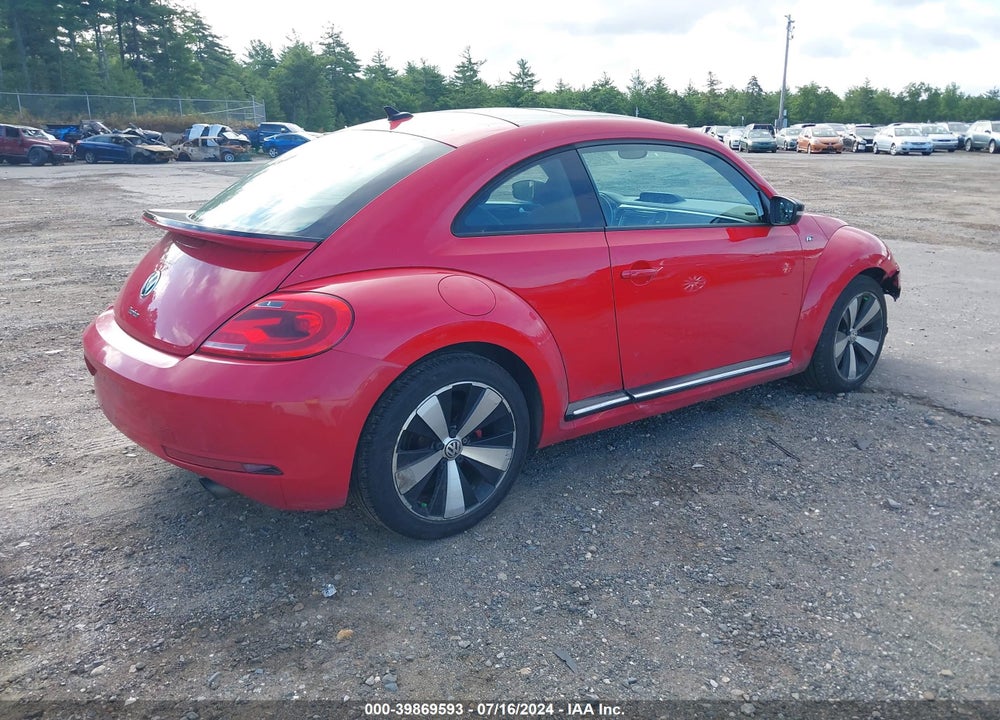 2014 VOLKSWAGEN BEETLE 2.0T R-LINE VIN: 3VW4T7ATXEM617577