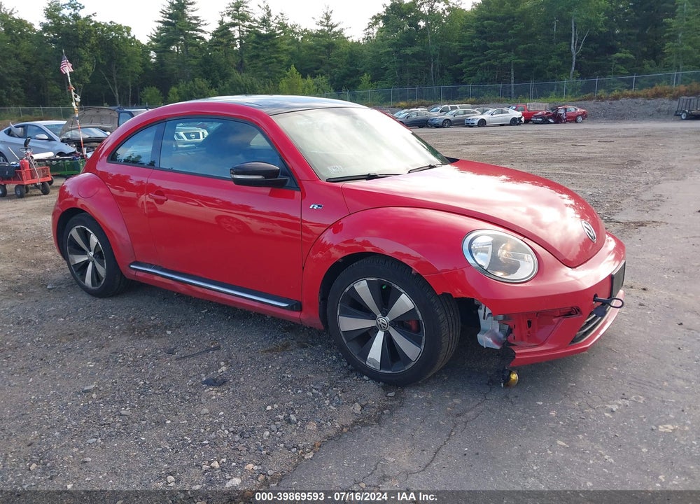 2014 VOLKSWAGEN BEETLE 2.0T R-LINE VIN: 3VW4T7ATXEM617577