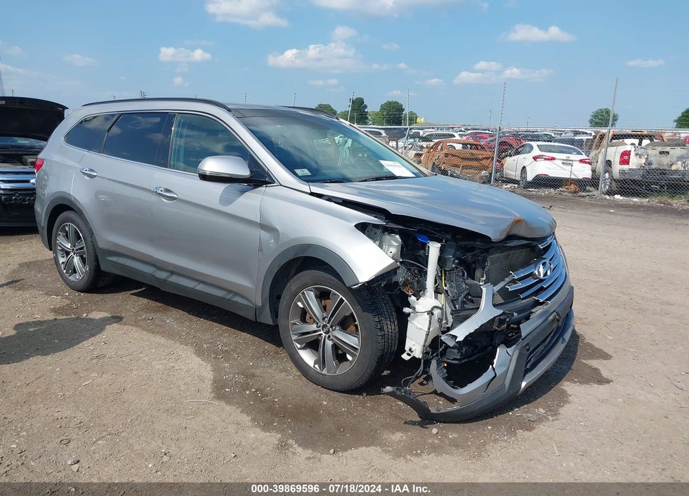2016 HYUNDAI SANTA FE SE VIN: KM8SRDHF3GU144686
