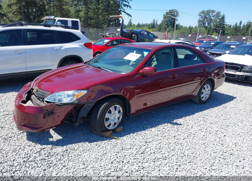 2003 TOYOTA CAMRY VIN: 4T1BE32K53U186167
