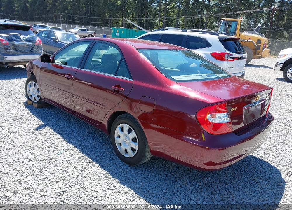2003 TOYOTA CAMRY VIN: 4T1BE32K53U186167