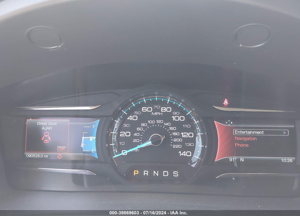 2019 FORD FLEX SEL VIN: 2FMGK5C85KBA18451