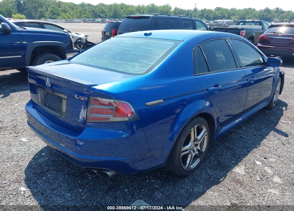 2007 ACURA TL TYPE S VIN: 19UUA76557A015903